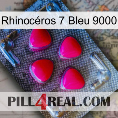 Rhinocéros 7 Bleu 9000 13